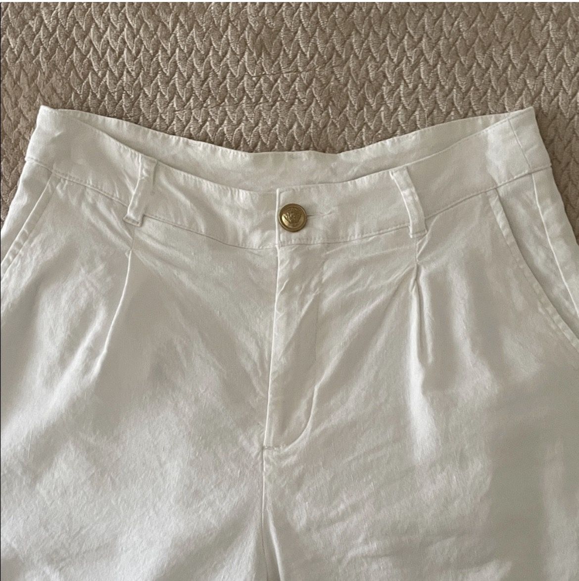 INC White Linen Pants