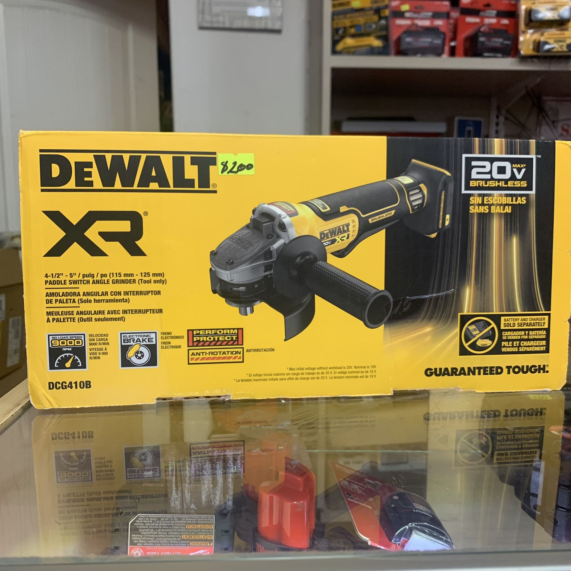 Dewalt New Grinder XR Brushless