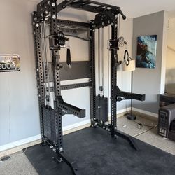 Vesta Fitness PRO SERIES 2-1 Ultimate Half Rack Functional Trainer/Gym Equipment/ Home Gym/ Fitness/ FREE DELIVERY 🚚 