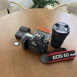 Canon Full Frame DSLR Camera Set-Up (6D Mark II + 16-35 f/2.8 L II)