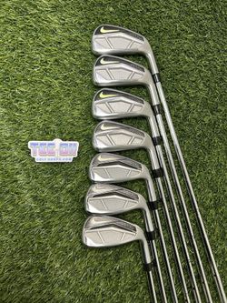 Nike Golf Vapor Speed Irons Set 4-PW DynaLite Stiff Flex Winn Grips RH
