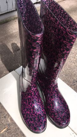 Size 4 rain boots