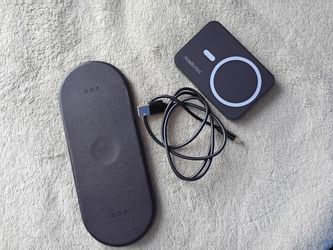 Portable charger and stand for charging iPhone devices