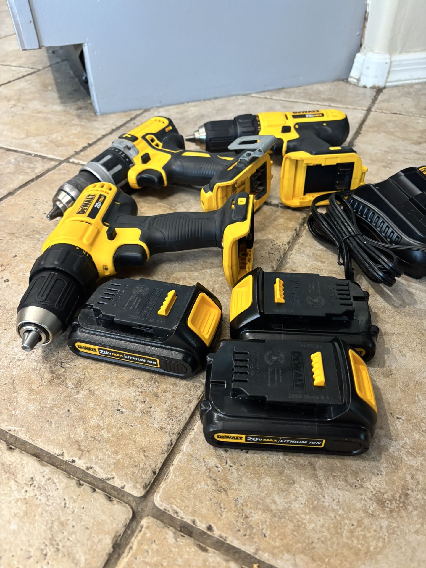New Dewalt Drills And Hammer Drill