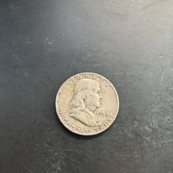 Franklin Silver Half Dollar 