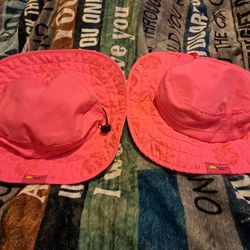 Sun protection zone hot pink  hats 