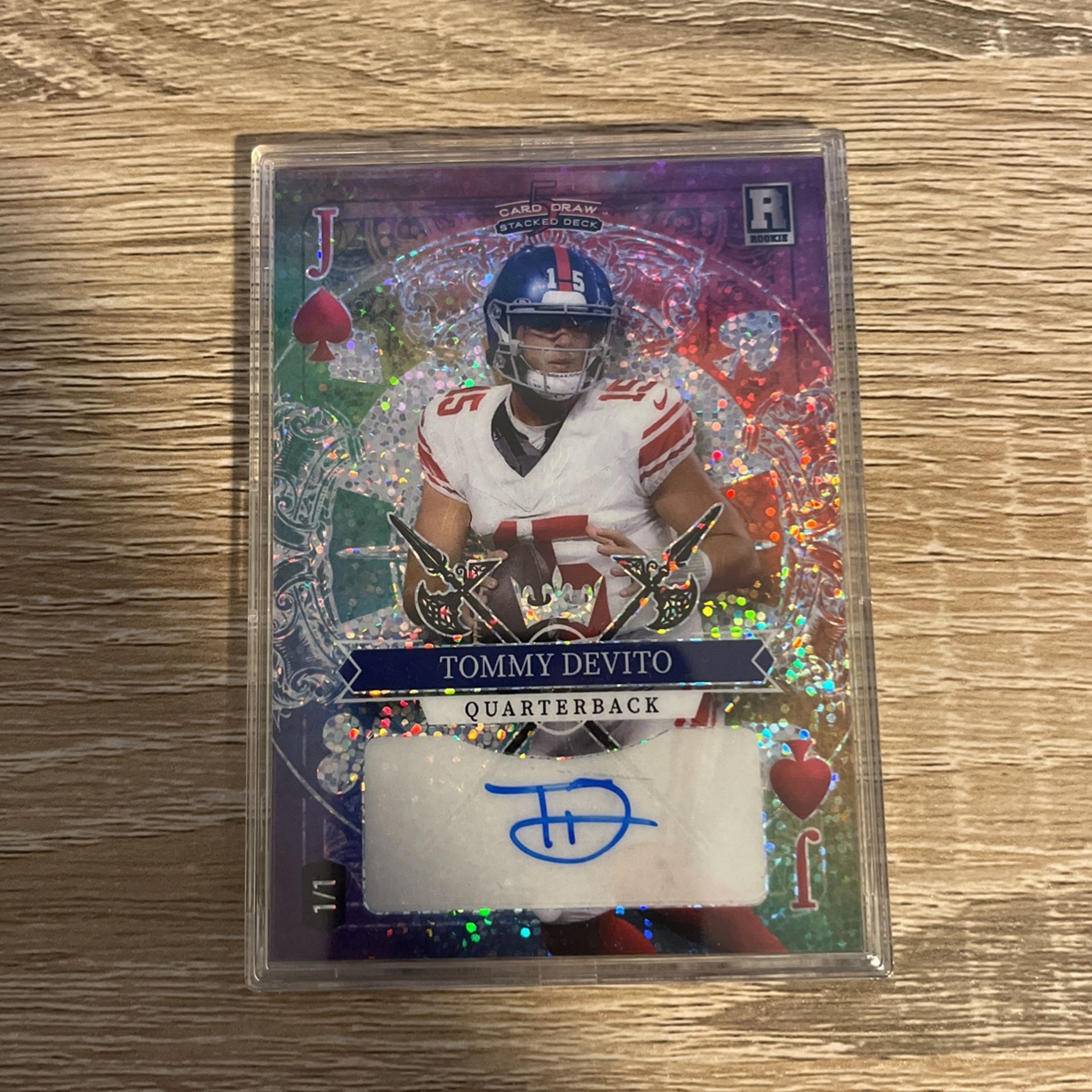 1/1 Rookie Autograph Tommy Devito