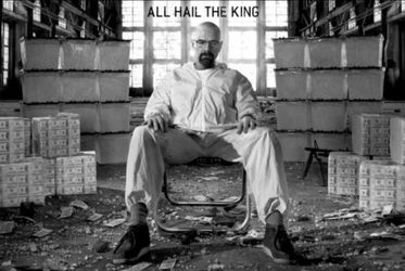 Breaking Bad Room Full of Cash B&W Wall Poster 36"x24"