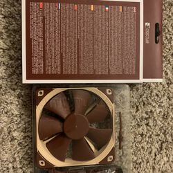 Single Desktop Computer Case Fan 