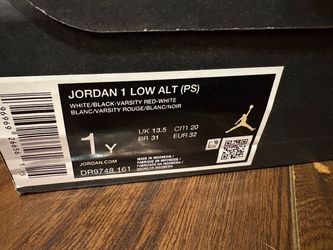 Air Jordan’s Kids Size 1 New