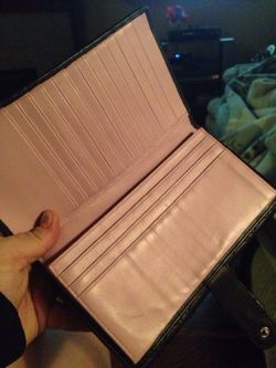 Inside of coach wallet