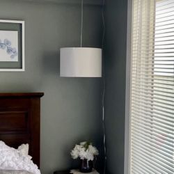 Hanging Pendant Light with 15 Ft Plug-In Cord