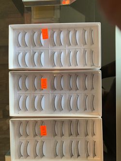 Training lashes extensions practice 10 pairs