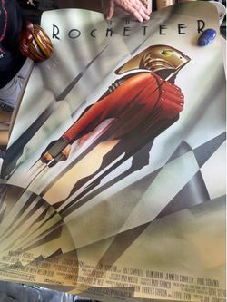 The Rocketeer Original Movie Poster - Movies Film Memorabilia Poster double side