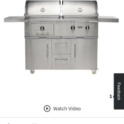 Coyote 50 Inch Dual Fuel BBQ Grill Paid $7K 