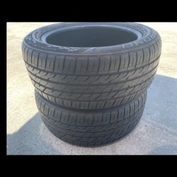 2 - 225/50r17 Arroyo Tires 90% Treads 2024 DOT