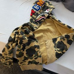 Bape Camo Shark Hoodie 