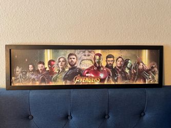 Avengers Wall Art – Excellent Condition!
