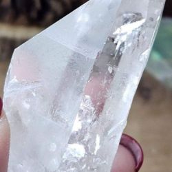 Lemurian Crystal with Rainbows