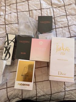 Designer Fragrance Bundle – Dior, Valentino, Versace, YSL, Rabanne