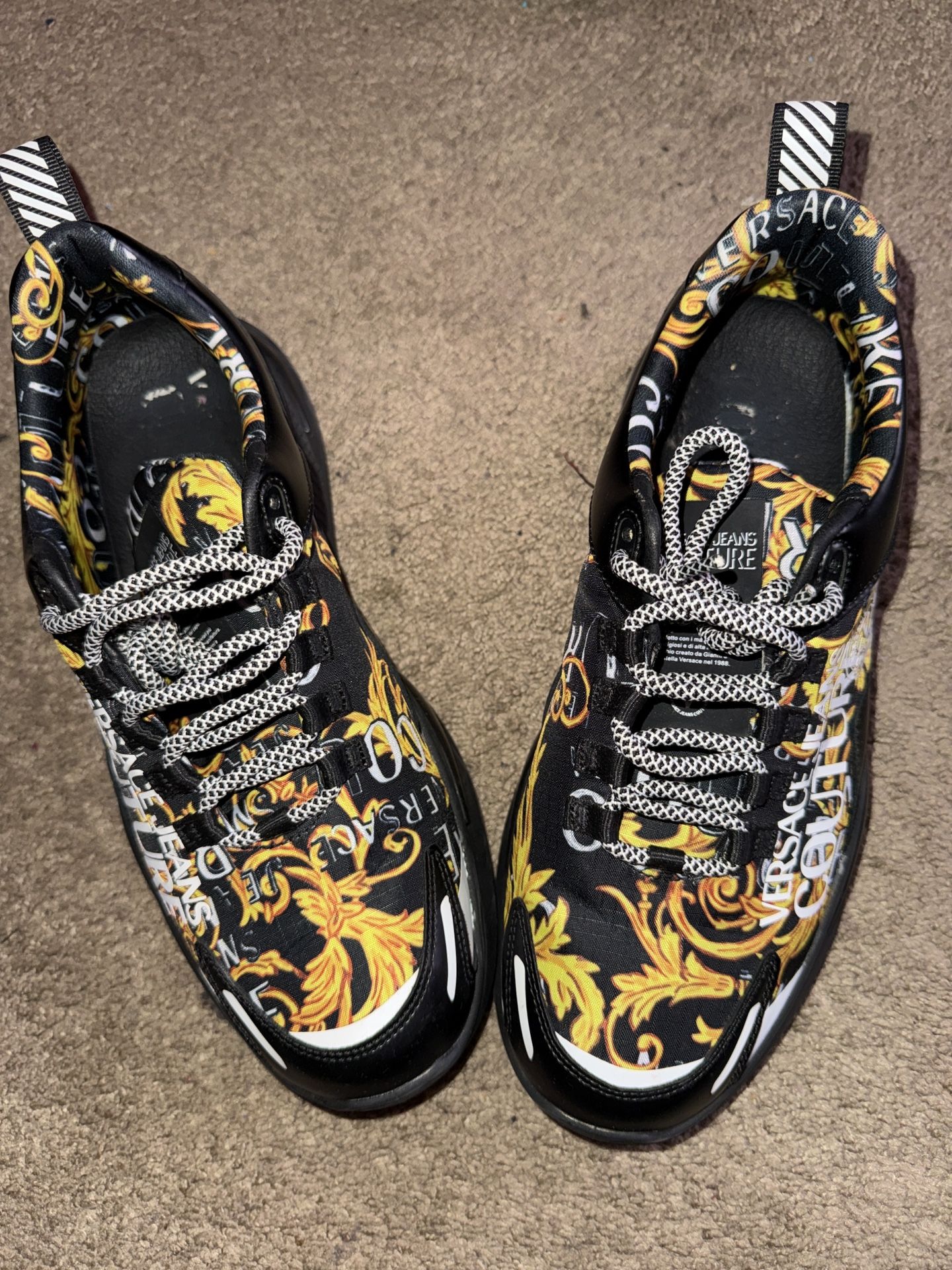 Men’s Size 10 Versace Sneakers