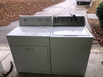 Washer and dryer