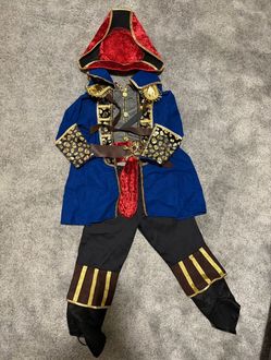 Halloween Pirate Costume 5-6t