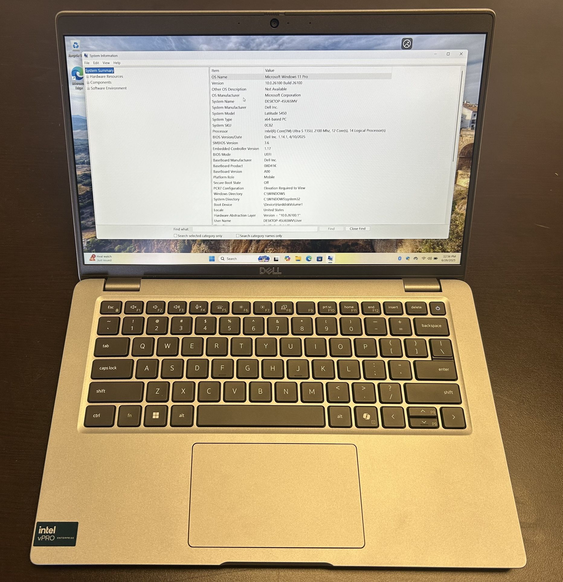 Dell latitude 5450 Ultra 5, 500GB NVMe, 16gb DDR5