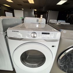 Samsung 7.5 Cu. Ft. Electric Dryer With Sensor Dry In White 