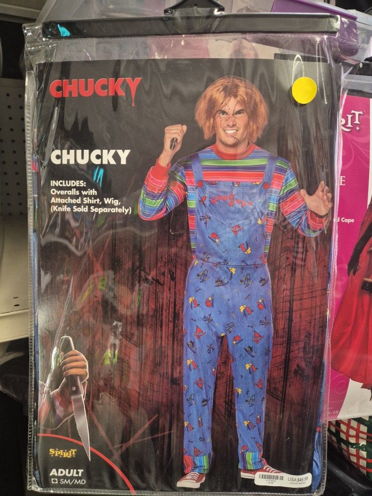 CHUCKY Halloween Costumes Adult