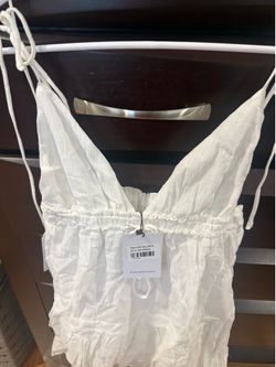 Princess Polly white dress size 4
