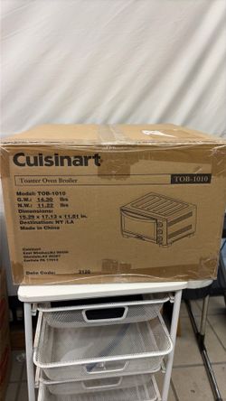 NEW! Cuisinart Toaster Oven Broiler, TOB-1010