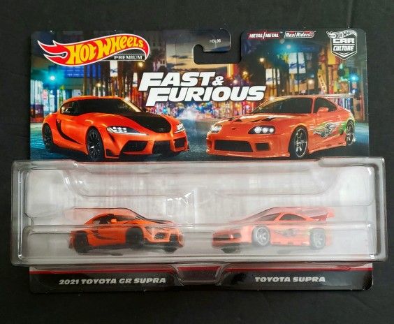 Hot Wheels-Fast & Furious Supra 2 Pack-Last One We Have!