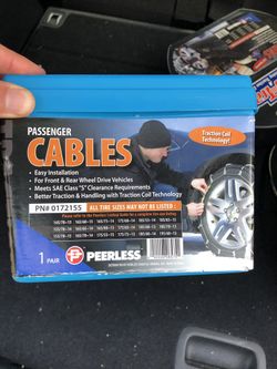 Car Tire Chains/Cables