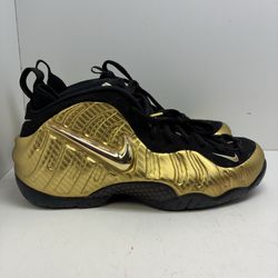 Nike Foamposite Pro Metallic Gold Shoes  208675/13