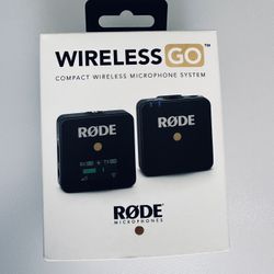 Rode Wireless GO Compact Wireless Microphone System