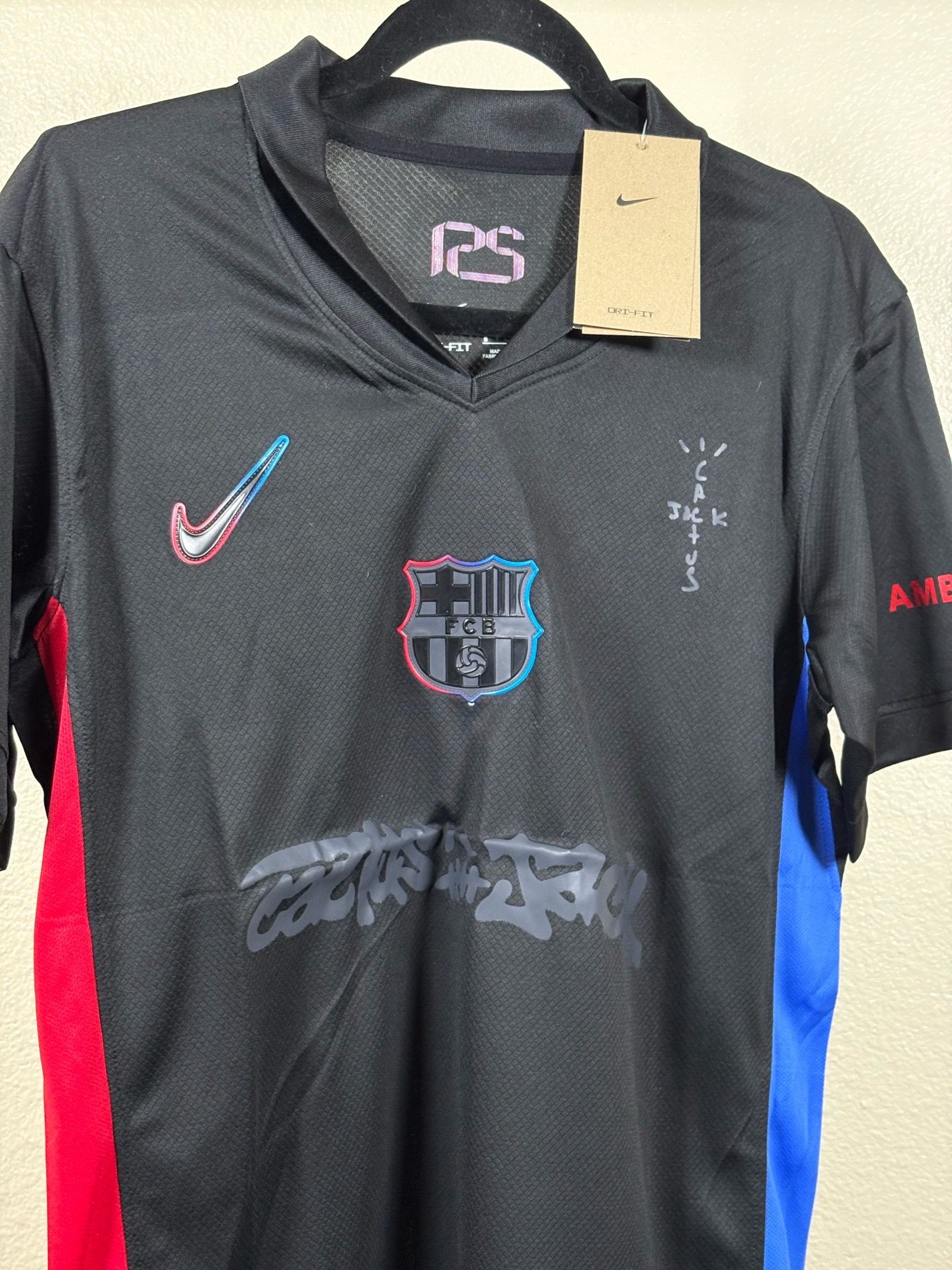 Barcelona x Travis Scott Lamine Yamal Jersey