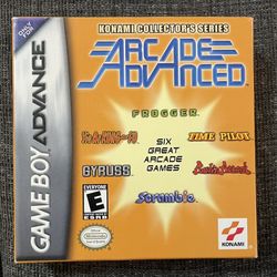 Nintendo Game Boy Advance 2001 Konami Collector’s Series Arcade Advanced. PRE OWNED TESTED. $10.00