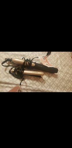 Visitor hair straighteners