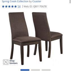 Set Of 2 Chairs $30 New Retail $298 Macys
