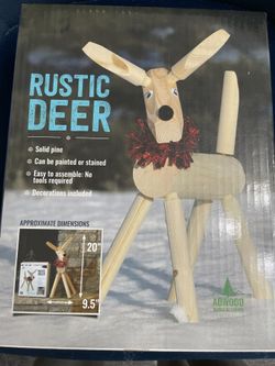 Wooden Deer