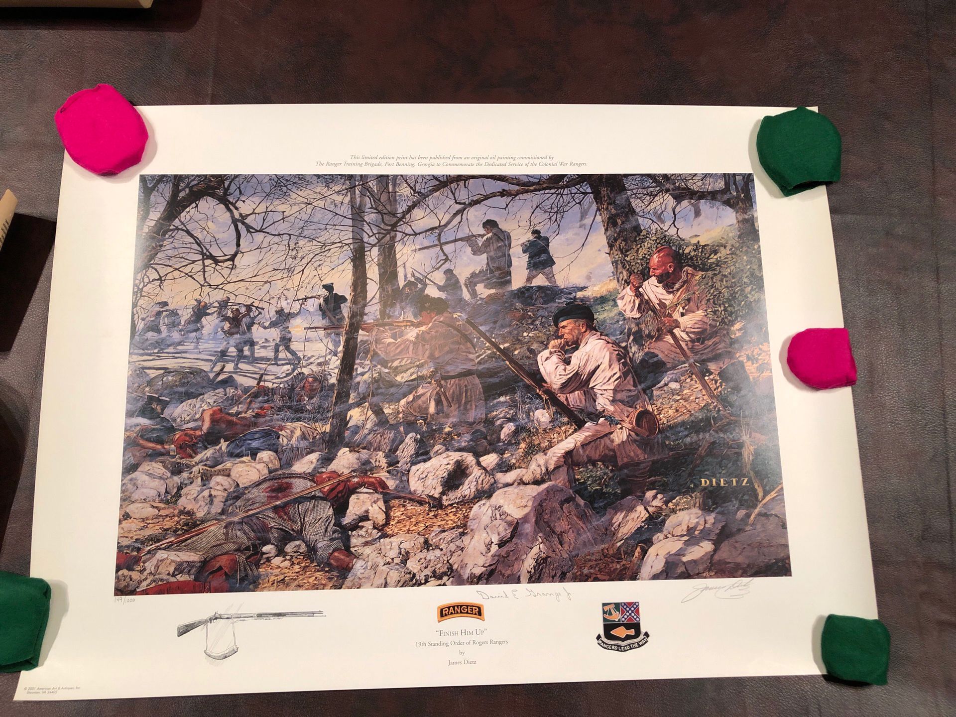 “Finish Him Up” James Dietz Print
