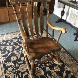 Solid Wood Rocking Chair