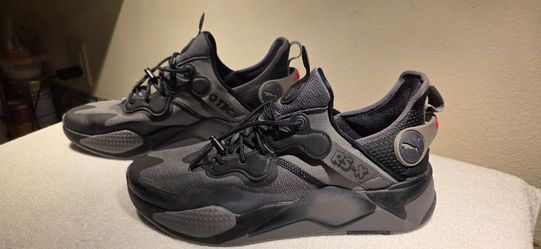 Puma RS-X Tech Men’s Sneakers - Grey/Black - Size 10.5pair of Puma RS-X Tech