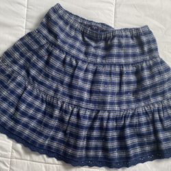 GAP Kids Blue Skirt With Gems 