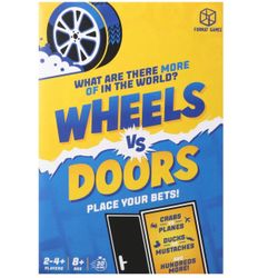 Wheels Vs Doors Place Your Bets! Game By Format Games Quick 30 Min 8+ Party