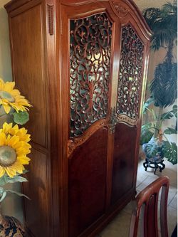 Custom Vintage Chinese rosewood cabinet
