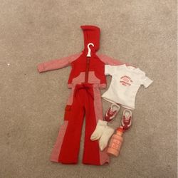 American Girl Hopscotch Hills Doll Gym Class Outfit Retired