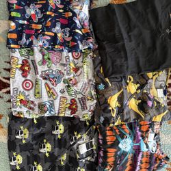 Disney Scrub Tops 