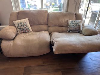 Reclining loveseat and couch Ashley Brand